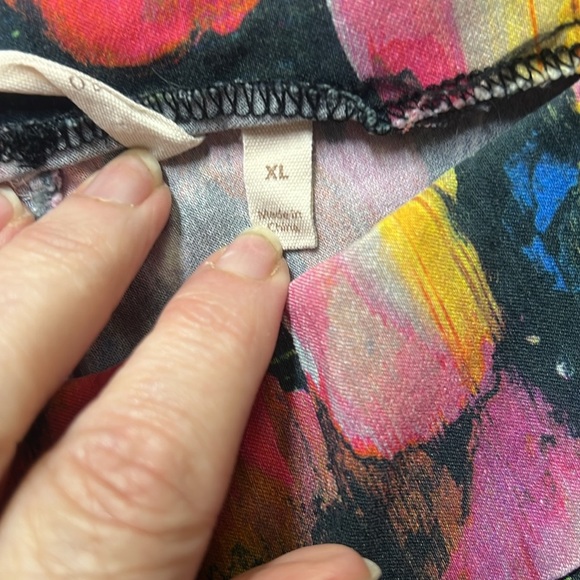 Soft Surroundings Floral Ankle Pants - Picture 5 of 6